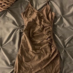 Dark cream Tight dress